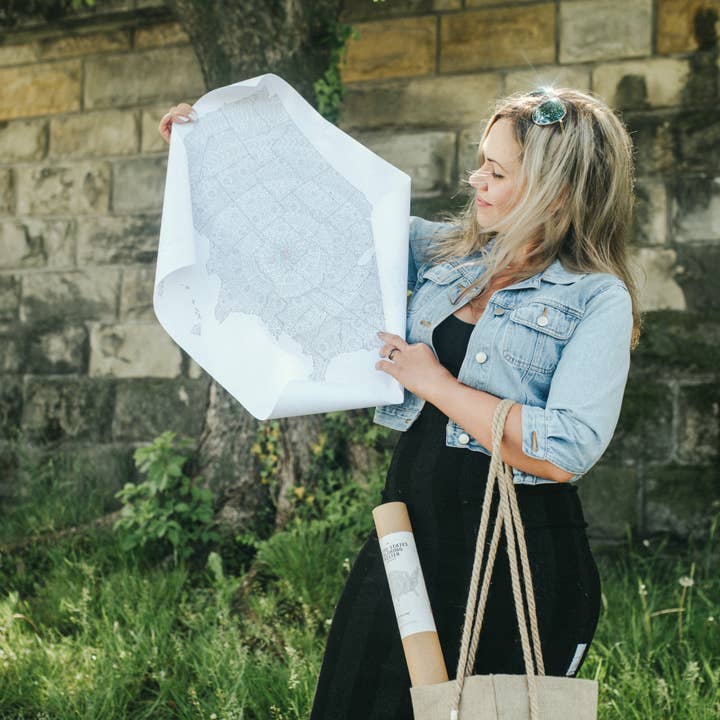 Anna Grunduls Design - Wholesale Coloring Book - Adult - Mandala United States Coloring Map9