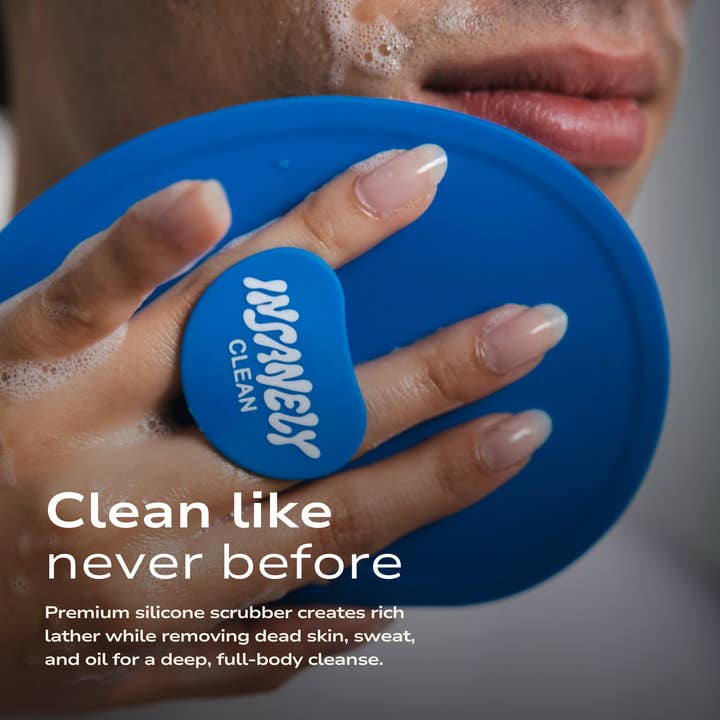 Insanely Clean Skincare - Wholesale Body Brush - Body & Face Scrubber2