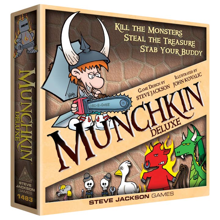 Steve Jackson Games - Wholesale Card Game - Munchkin Deluxe