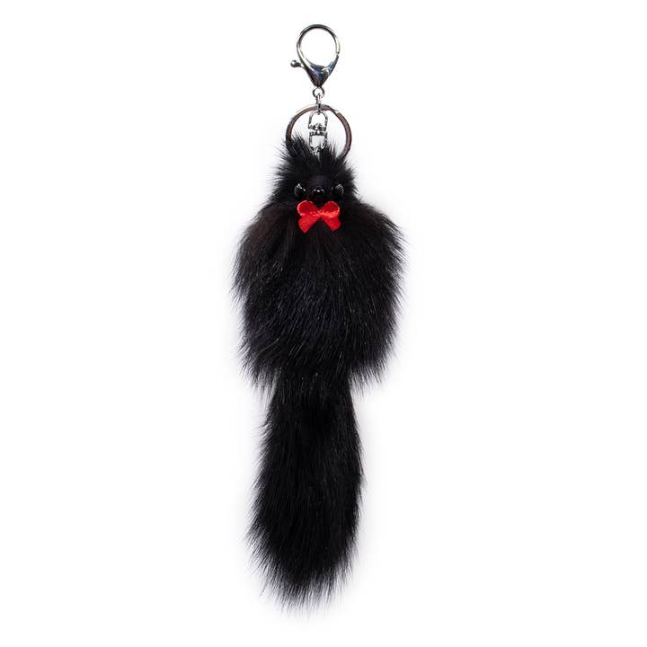 Surell - Wholesale Keychain - Women's - Fox Fur Creature Keychain2
