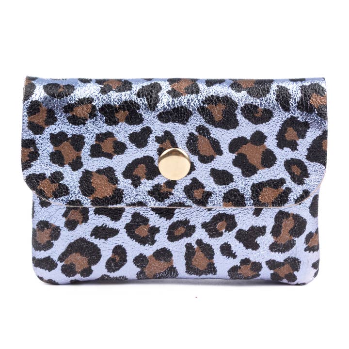 Alpignano carteira mulher pele, camurça e animal print leopardo por atacado de FIRENZE ARTEGIANI