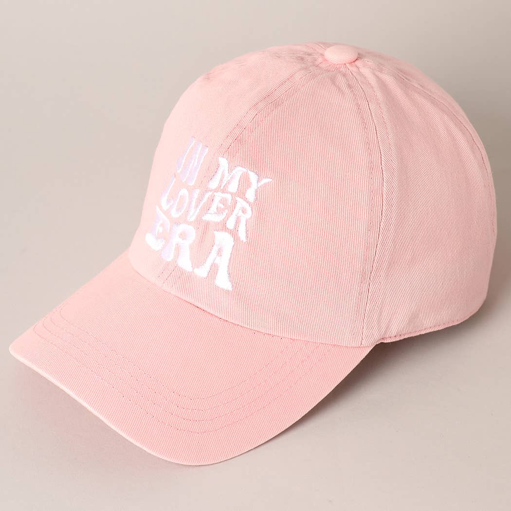 Fashion City - Wholesale Baseball Cap - Women's - Embroidered Letters In My Lover Era Baseball Cap4