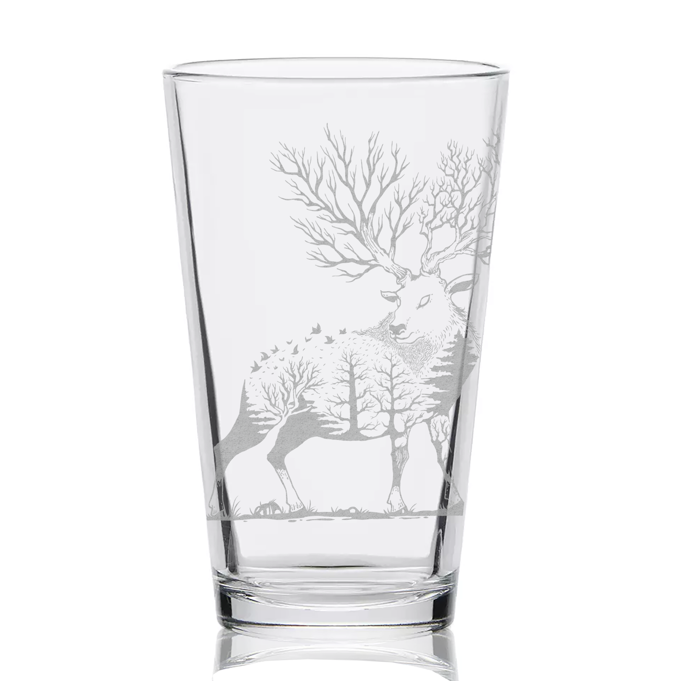 LumEngrave – wholesale Beer glass/mug – DOUBLE EXPOSURE HUMMINGBIRD Engraved 16oz Pint Glasses0