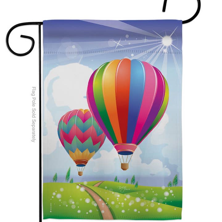 Two Group Flag Co – wholesale Flagga – Ballong Festival Sommartid Varmluft kul och sol dekor flagga