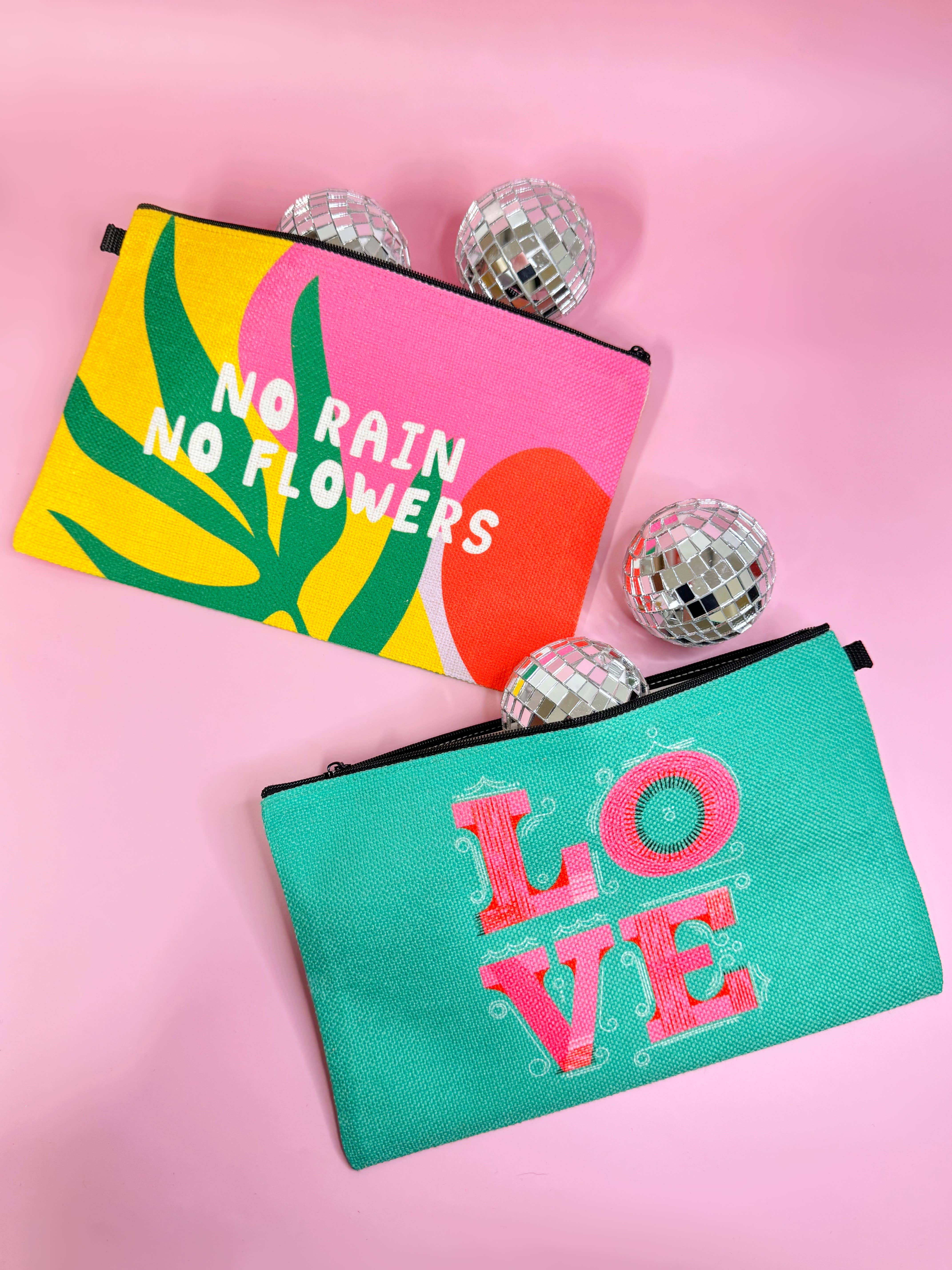 ART WOW - Wholesale Makeup/Cosmetic Bag - Cosmetic Bag 'LOVE Typography'2