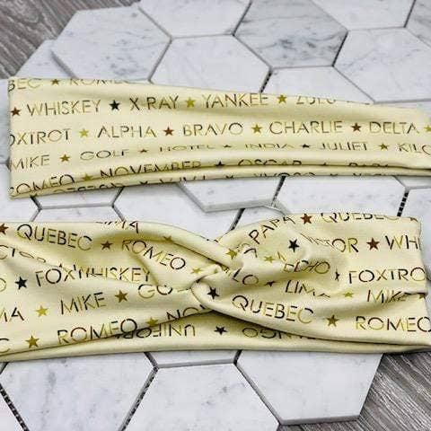 Nautical Alphabet for wholesale by xoxoNickyBee Headbands