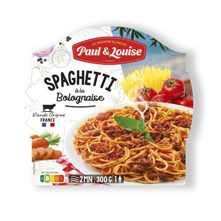 Spaghetti Bolognese (300 g) for wholesale by Paul & Louise