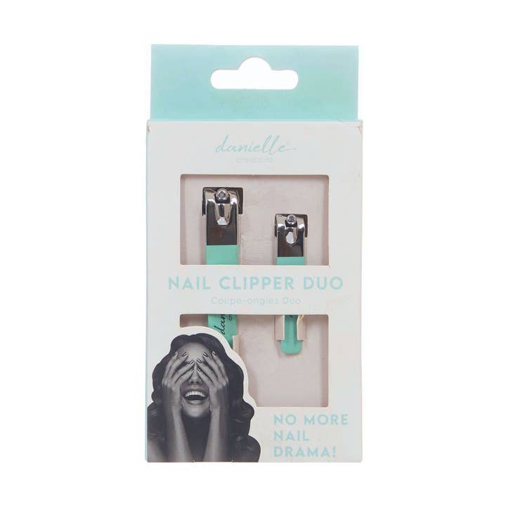 Nail Clipper Duo - Seafoam Green for wholesale by Danielle Creations