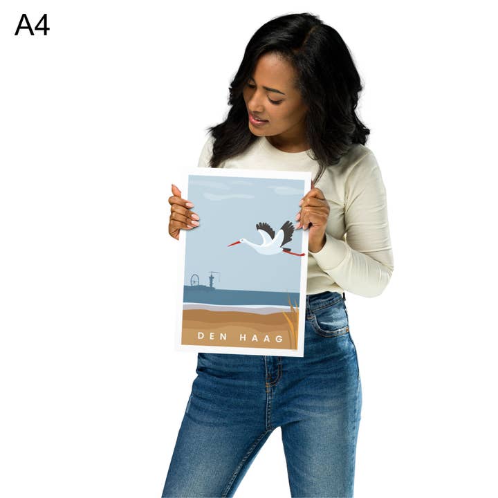 Burones - Wholesale Art Print - Artprint den Haag Ooievaar