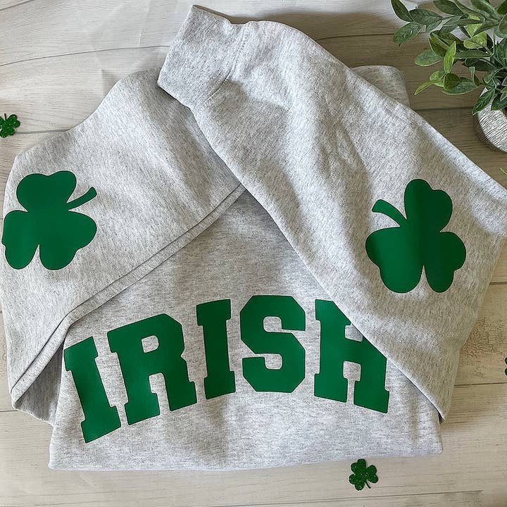 St Patricks Day sweatshirt/Irish Sweatshirt for wholesale by One Nine