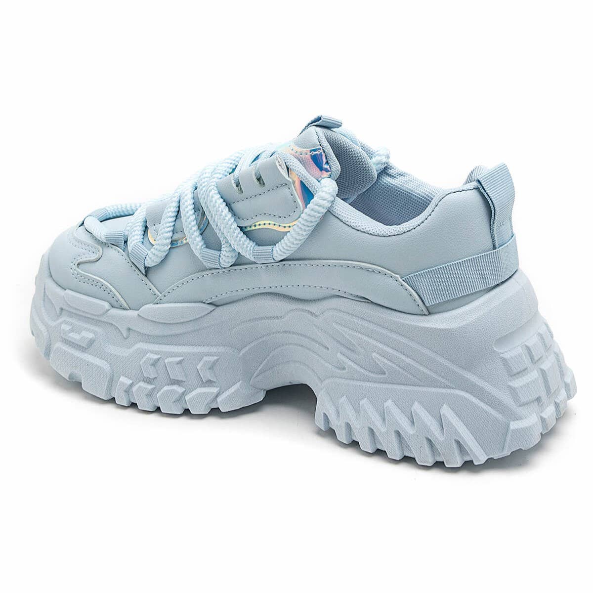 No Doubt Shoes - Wholesale Lifestyle Sneakers - Women's - WOMEN'S CHUNKY TRENDY SOLE LACE UP SNEAKERS15