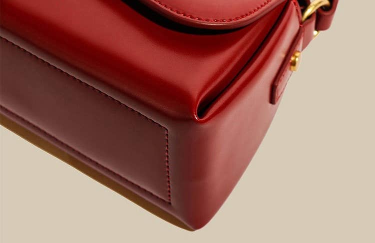 Sook Stainable – Engroshandel Skuldertaske – til kvinder – Ægte læder kuvert baguette taske5