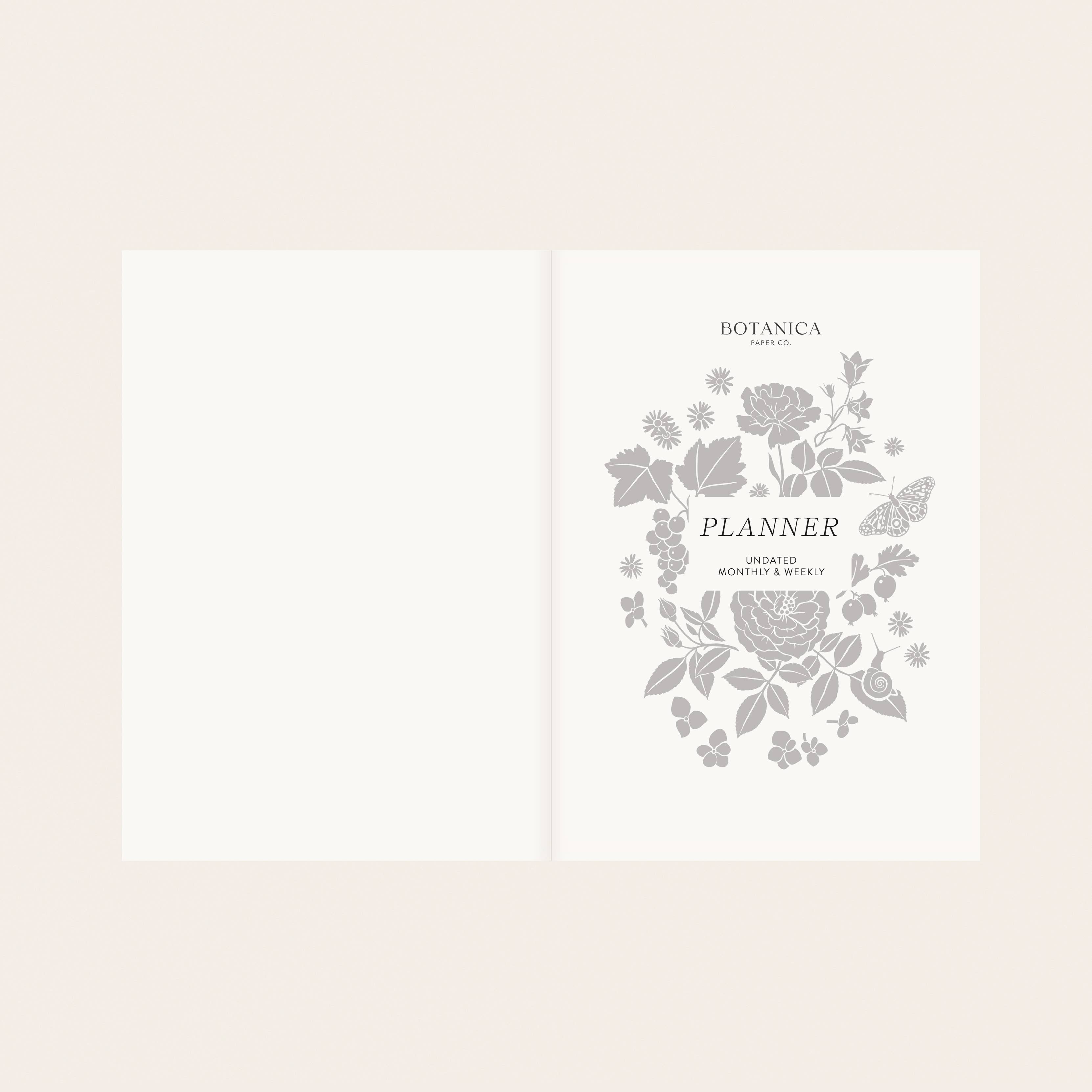 Botanica Paper Co. – Agenda por atacado – PLANEADOR SEMANAL ENCAPADO A LINHO NÃO DATADO4