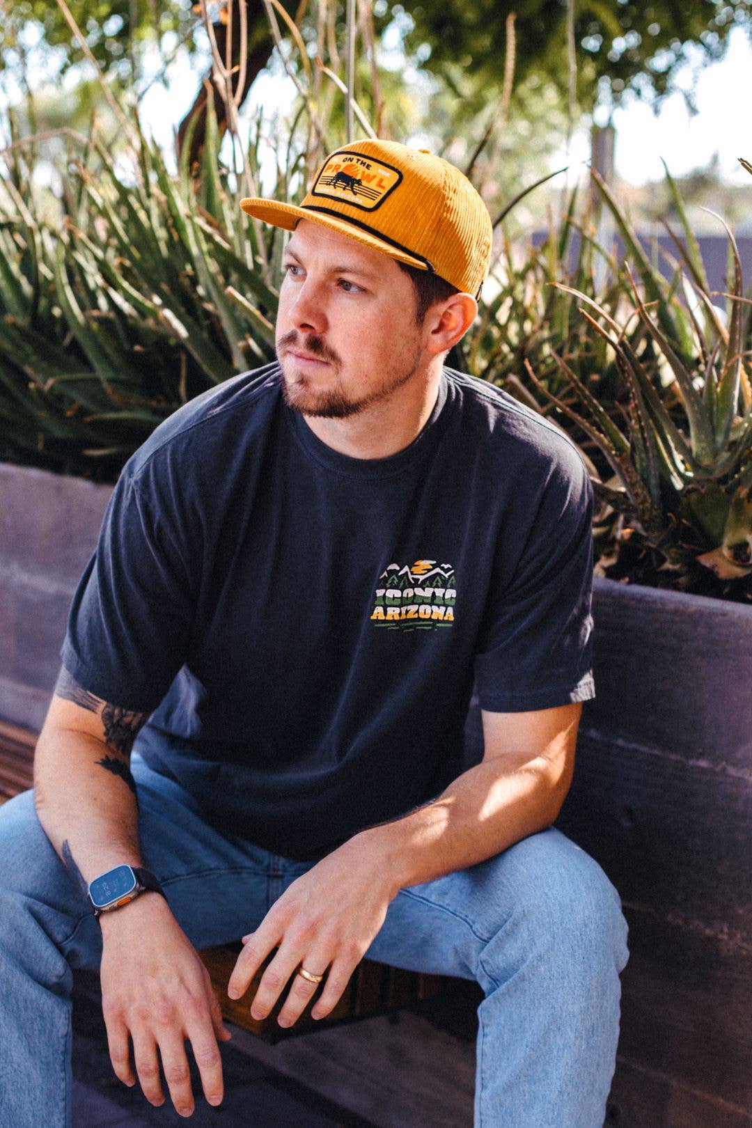 Iconic Arizona - Wholesale Screen Printed T-Shirt - Unisex - Peaks and Pines Unisex Tee2