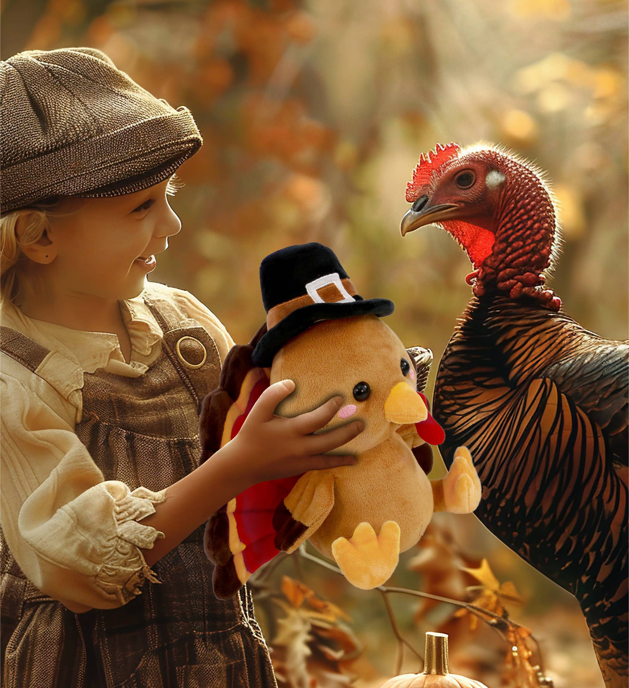 Cota Global - Wholesale Stuffed/Plush Toy - Kids & Baby - Plush - Turkey 10"5