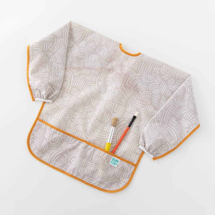 Bumkins - Vente Tablier de dessin – enfant et bébé - Blouse artistique à manches longues : Wander3
