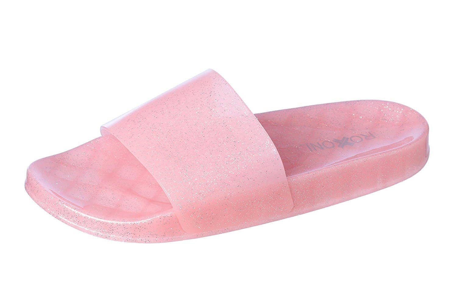 Roxoni – wholesale Flipflops – Dam – Roxoni kvinnors sommar Flip Flop öppen tå gelé Glitter Slide6