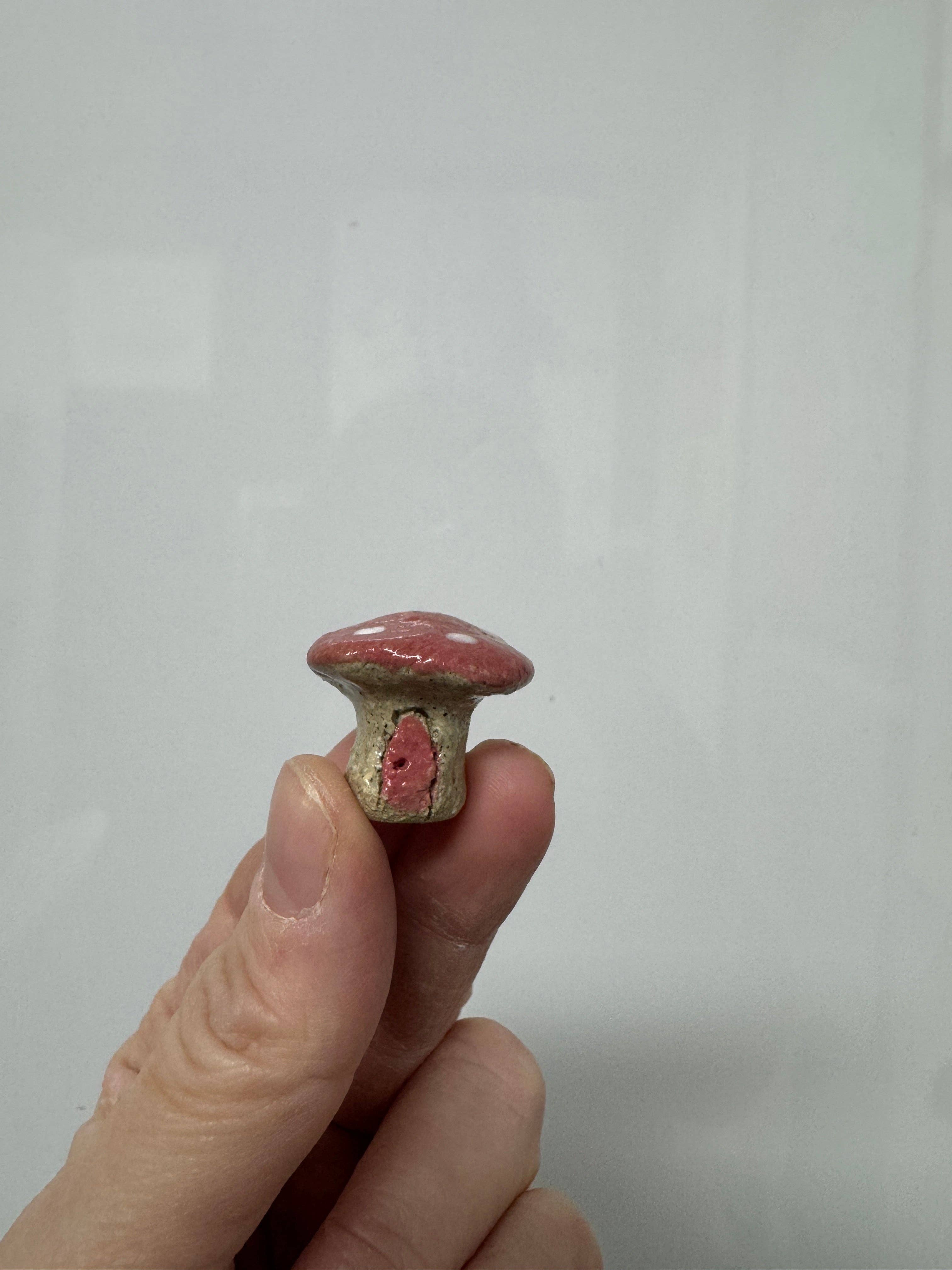Rondelle Designs - Wholesale Decorative figurine - Ceramics - Mini Mushrooms – Handmade Whimsical Decor1