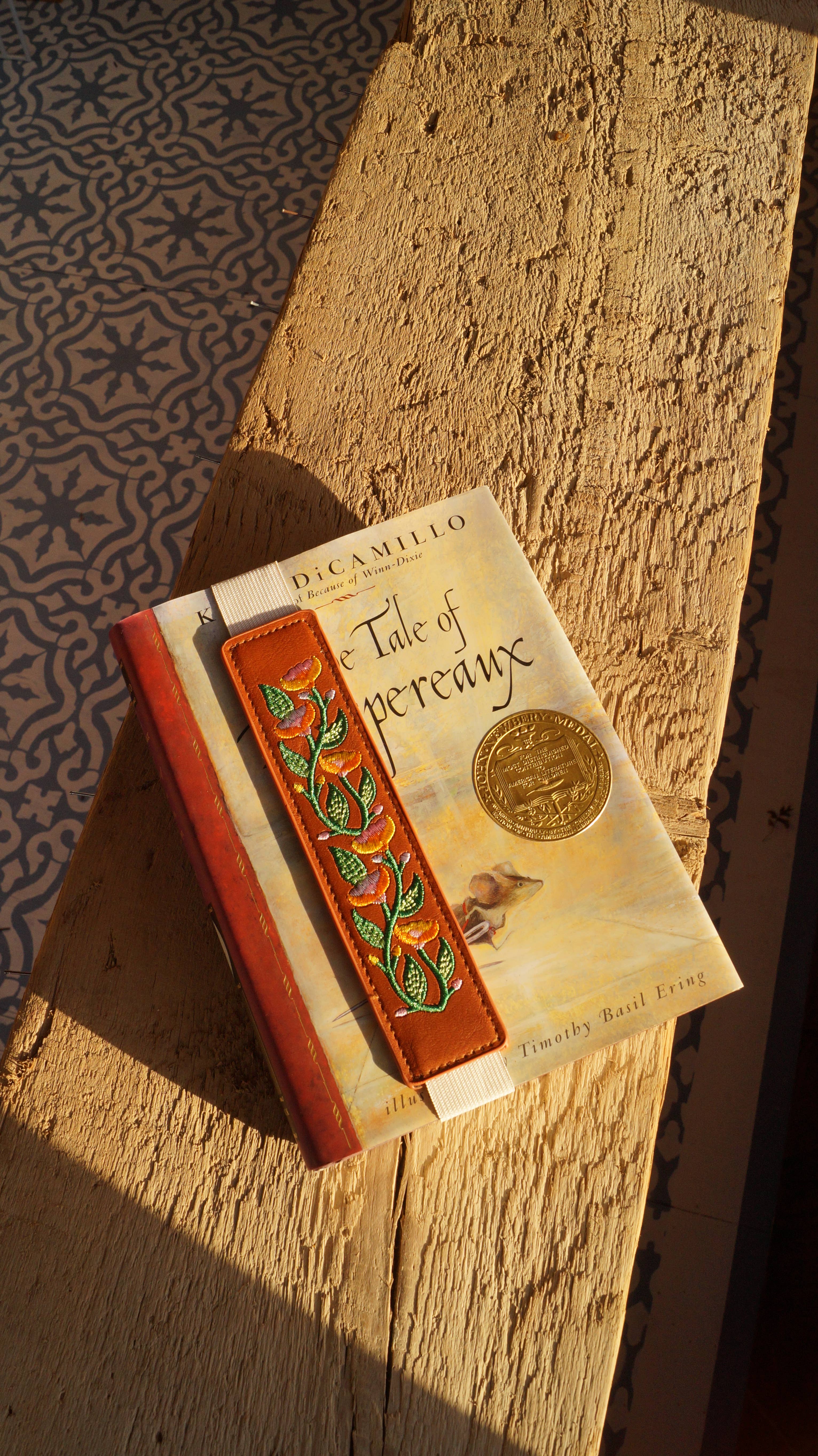 Denik - Wholesale Bookmark - Molina Vine - Embroidered Elastic Bookmark4