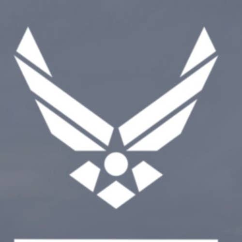 U.S. Air Force Girlfriend Car Decal for wholesale by Rebecca Waechter Art