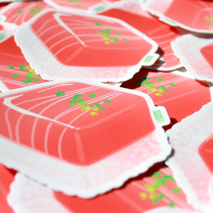 Autocollant Tuna Sushi pour la vente par sinistersquids