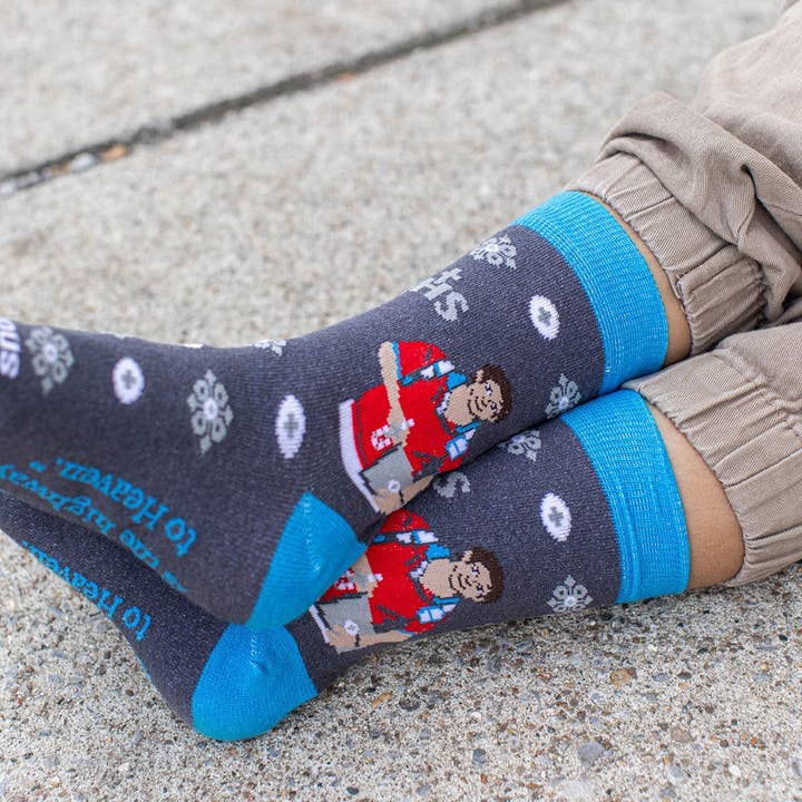 Sock Religious - Wholesale Socks - Kids - St. Carlo Acutis Eucharist Kids Socks2