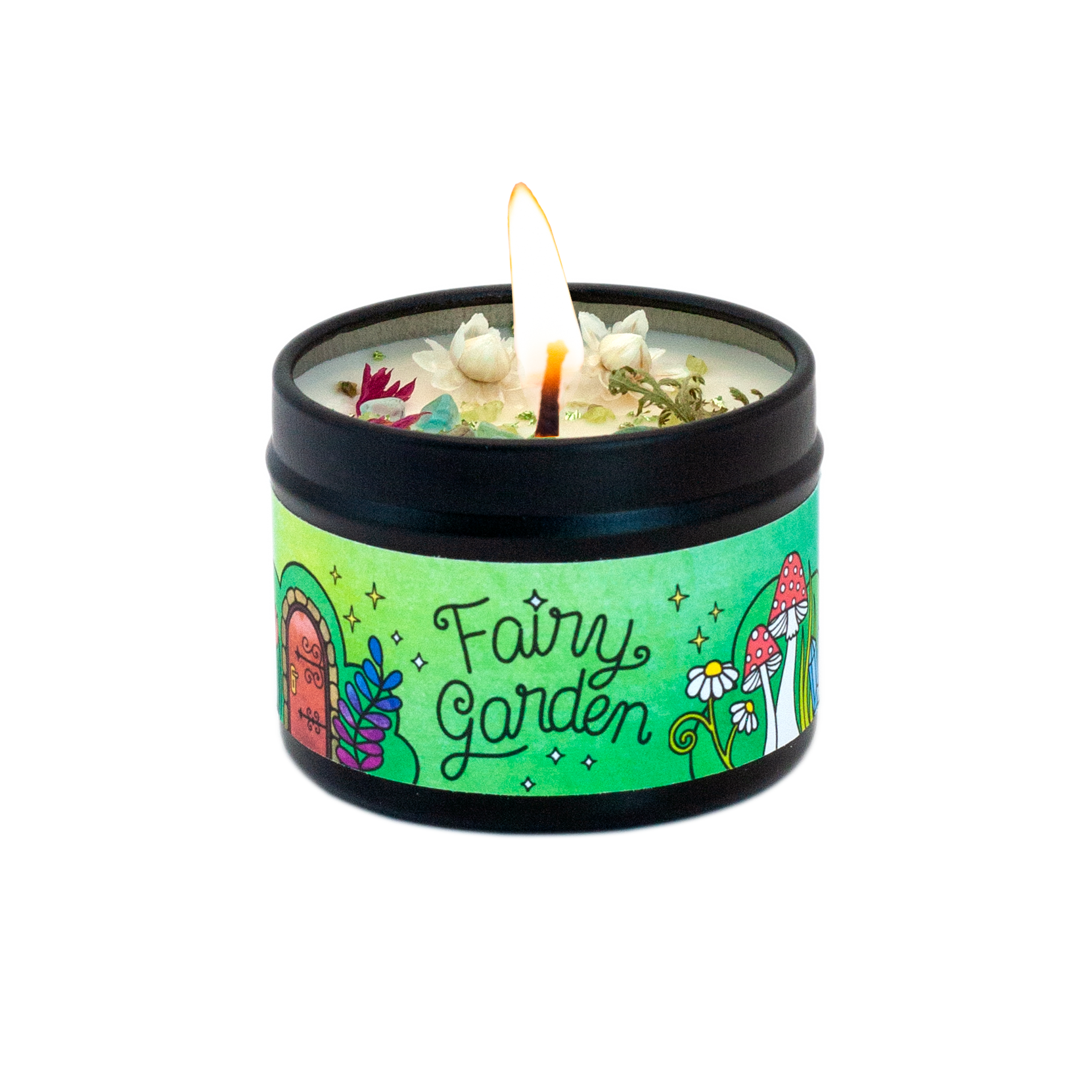 Rachel Beyer - Wholesale Travel Candles - Fairy Garden Soy Candle - Lemongrass + Ylang Ylang1