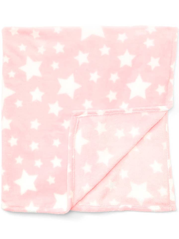 Rose Textiles – wholesale Bedding blanket – Kids & Baby – Star Plush Blanket1