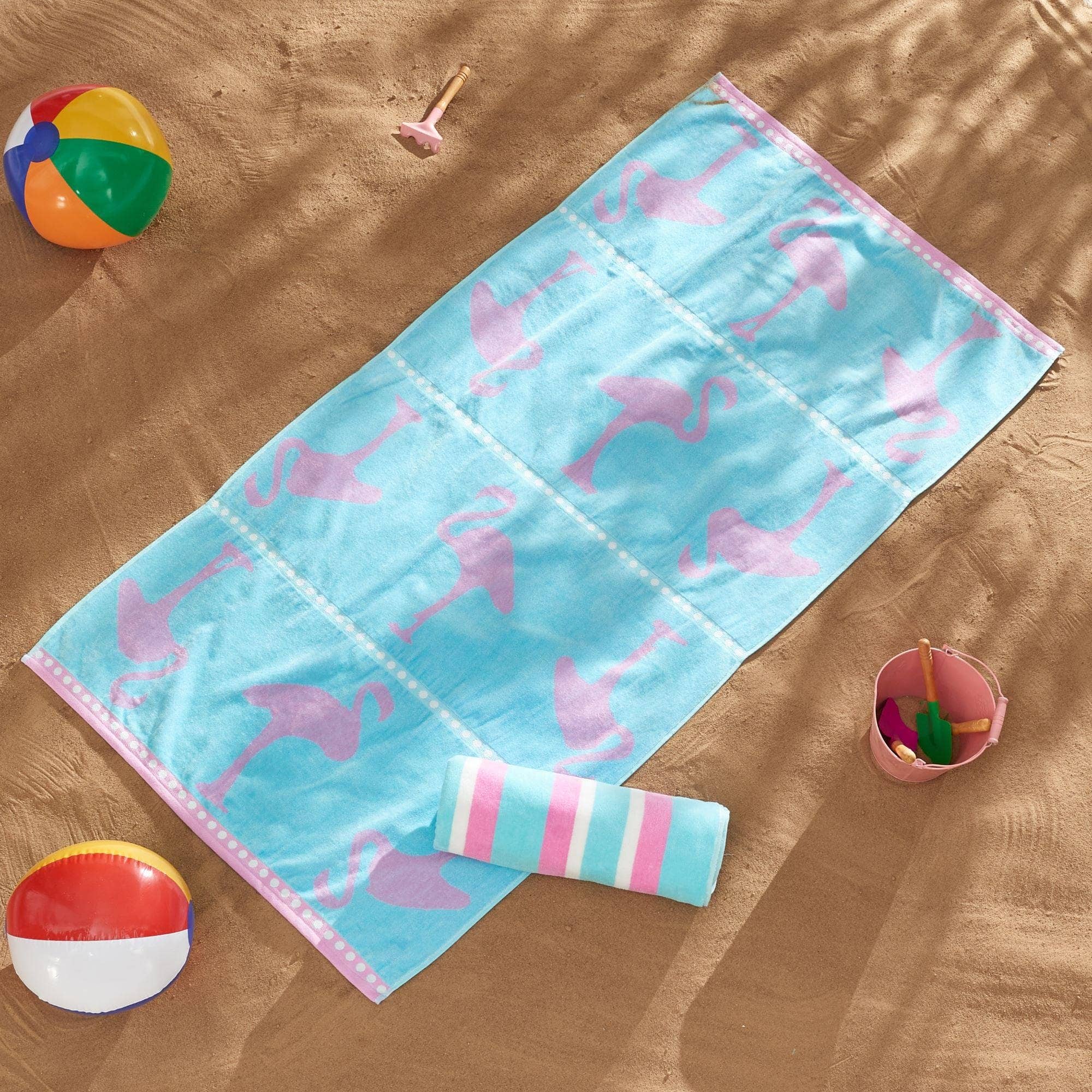 BH Collective - Wholesale Beach Towel - Beach Towels - 100% Cotton Jacquard, 2pk  - Playa Collection39