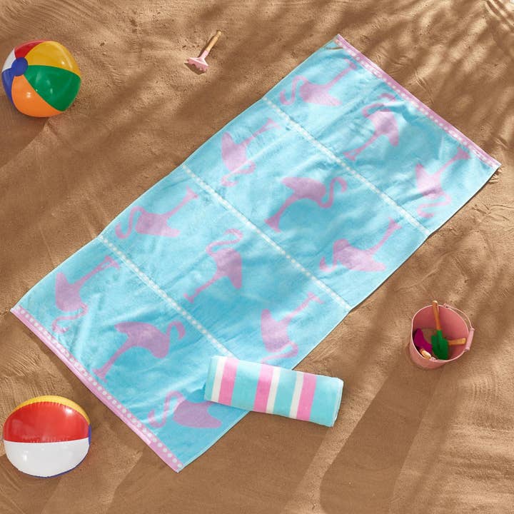 BH Collective - Wholesale Beach Towel - Beach Towels - 100% Cotton Jacquard, 2pk - Playa Collection23