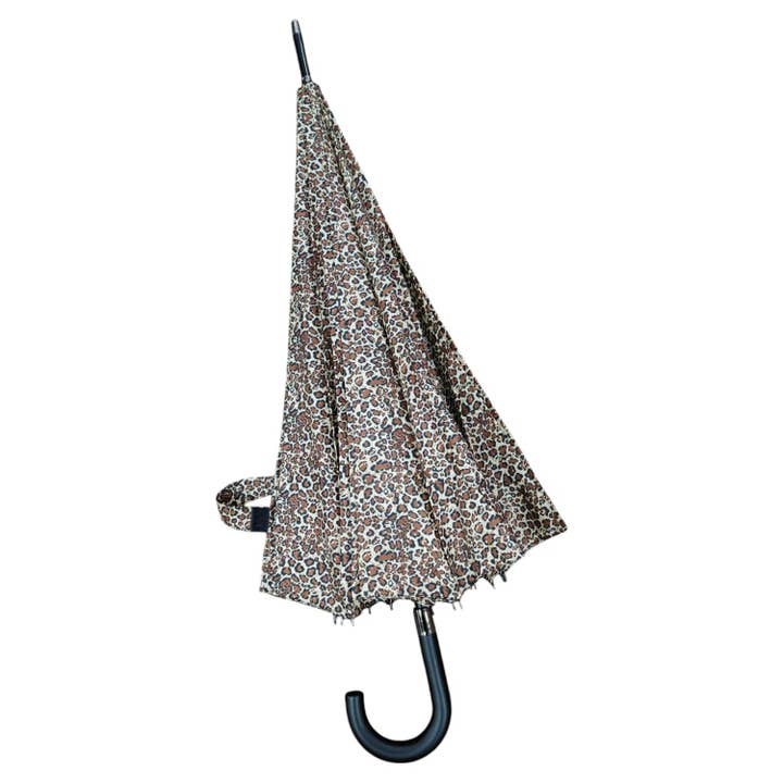 Superbia - Wholesale Umbrella - Women's - Large Animal Print Auto Opening 16 Ribs Long Stick Umbrella