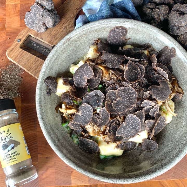 TASTE OF TRUFFLES – wholesale Dried spice mix – Black Truffle Dust® Seasoning - Black Truffle Powder 2.47oz 6