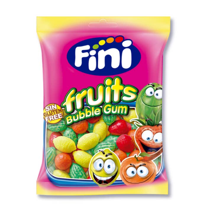 INTERNATIONAL TASTE FOOD SARL - Wholesale Chewing Gum - FINI FRUITS BUBBLE GUM HALAL 75GX12