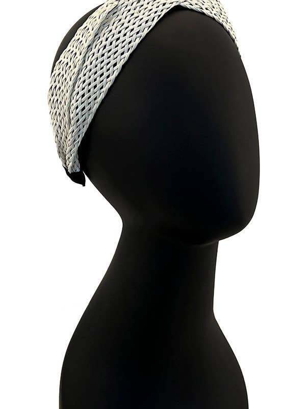 Braided Detail Twist Headband for wholesale by Andrea Bijoux