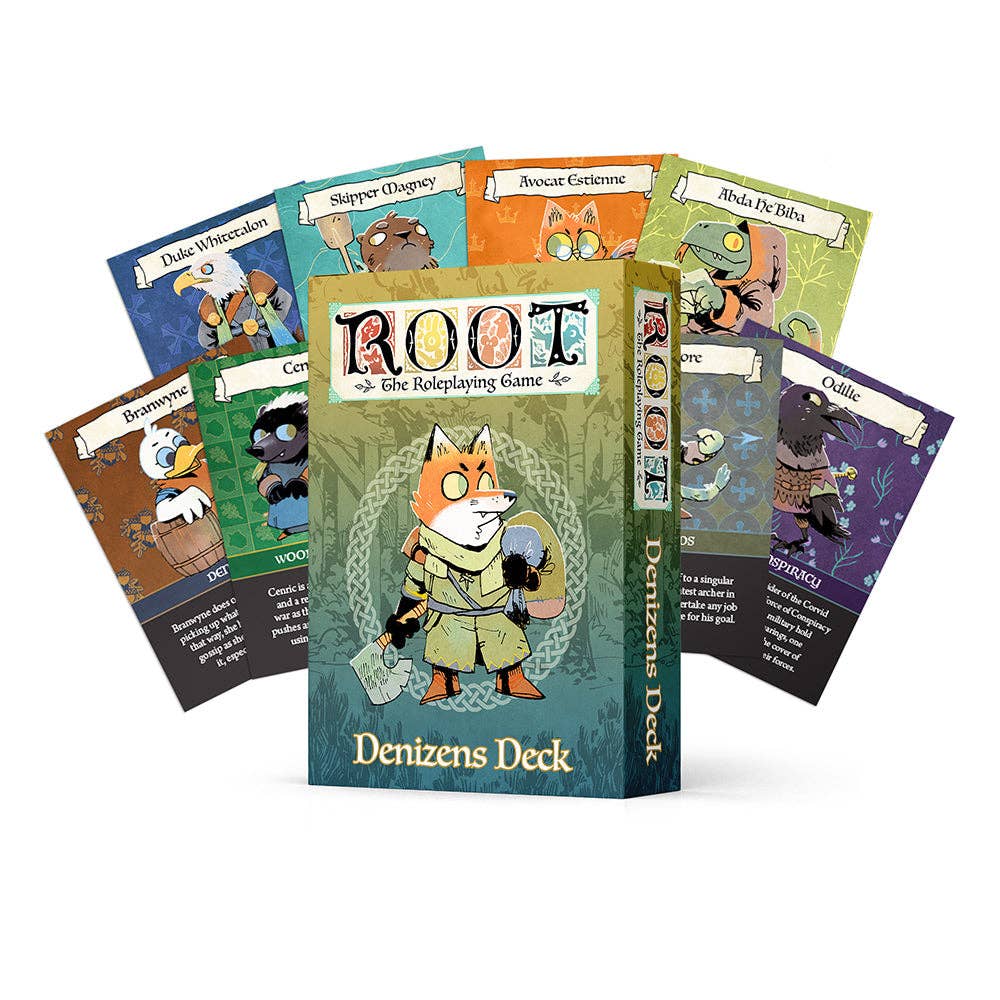 Magpie Games - Wholesale Card Game - Denizens Deck (Root: The RPG)1