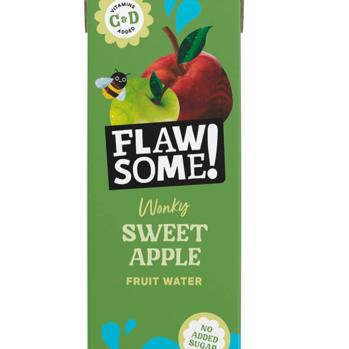 Flawsome Brands Limited - Wholesale Wellness juice/tonic - Flawsome! Sweet Apples Wonky Fruit Water1