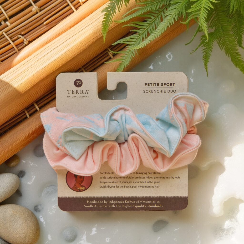Terra Natural Designs – wholesale Scrunchie - Women’s – Petite Sport Scrunchie Duo31