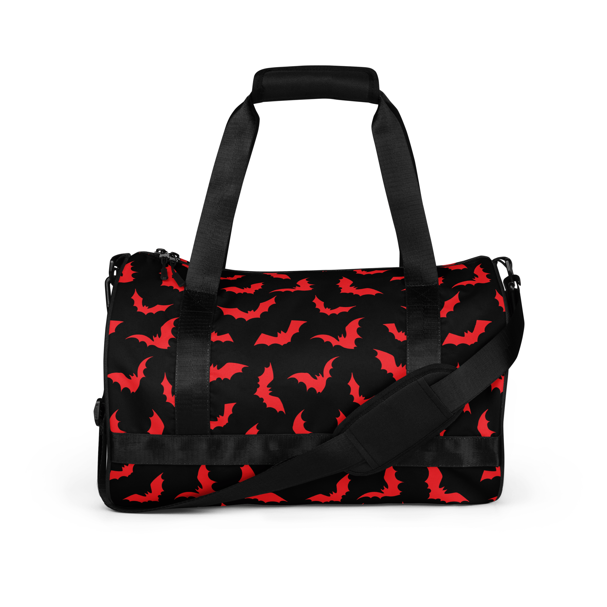Goth Cloth Co. - Wholesale Weekender Bag - Women's - Bloody Bats Gym Bag0