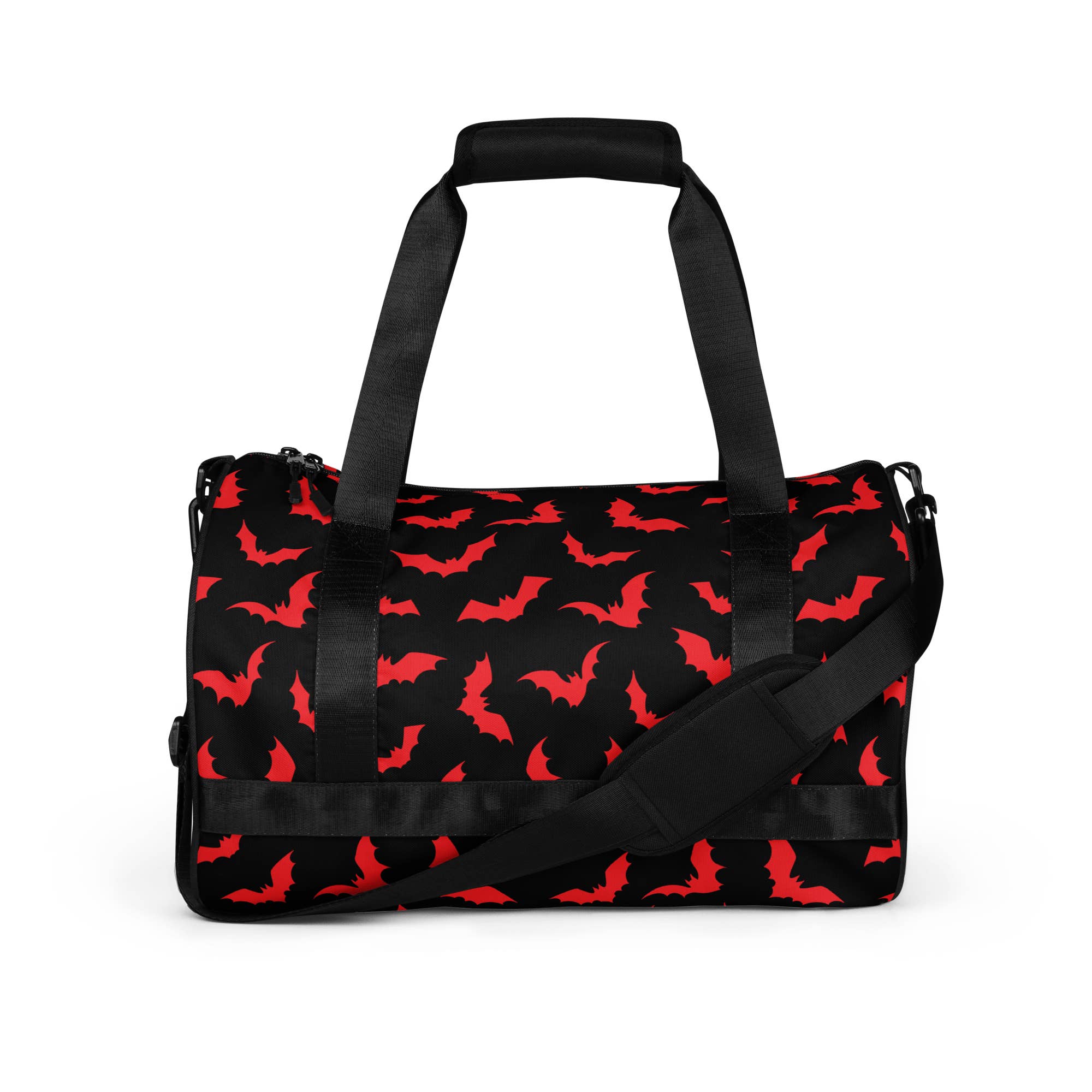 Goth Cloth Co. - Wholesale Weekender Bag - Women's - Bloody Bats Gym Bag