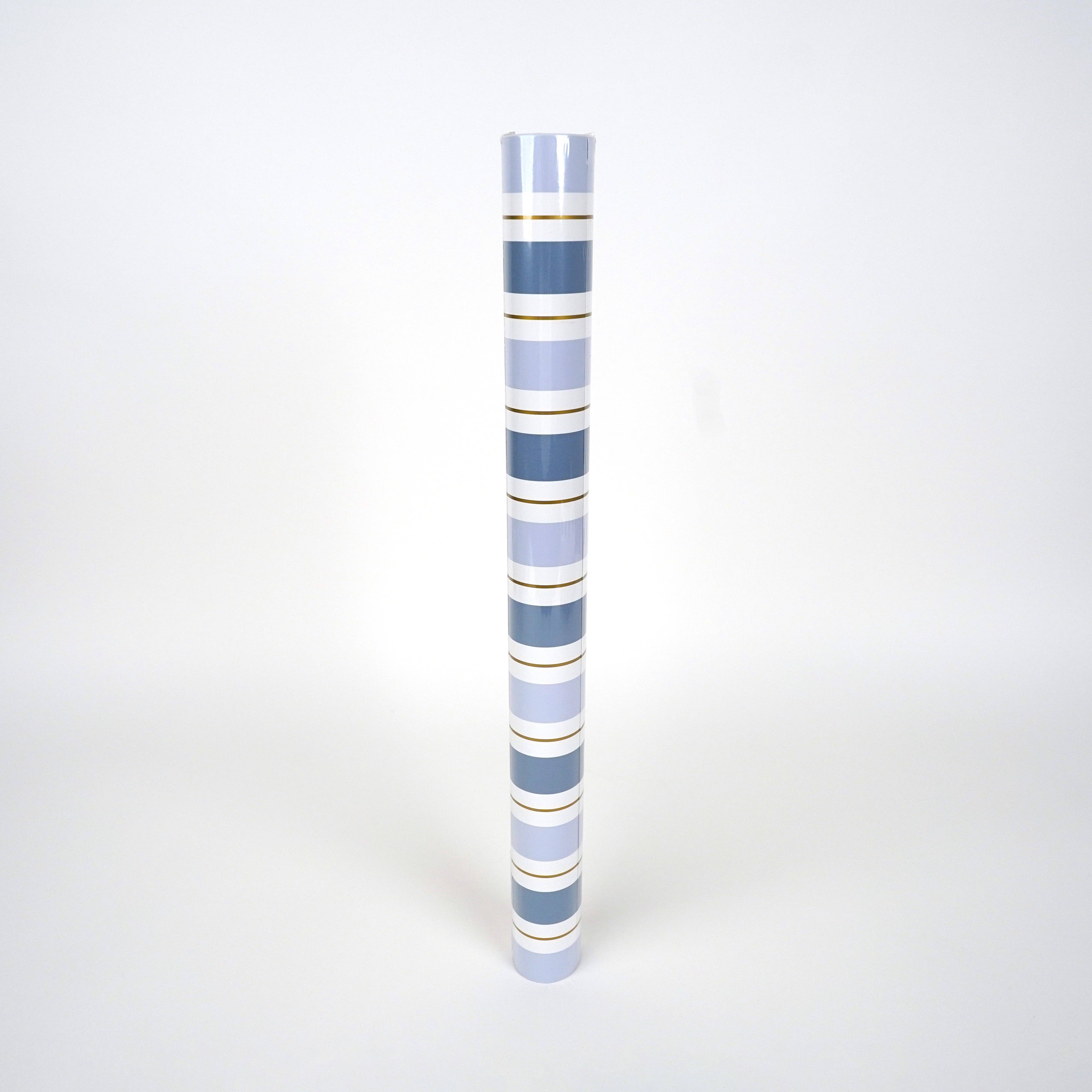 Gatherings by Curated Paperie - Venta al por mayor Manteles/corredores de mesa desechables - Camino de mesa de papel con rayas azules3