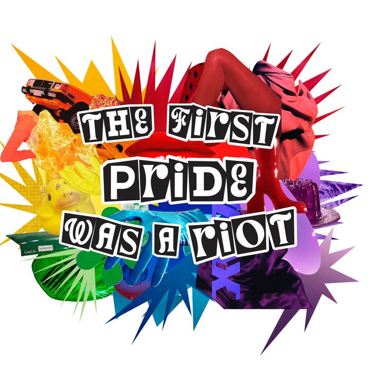 The First Pride was a Riot Protest Yard Sign for wholesale by Feather & Fox Print Co.