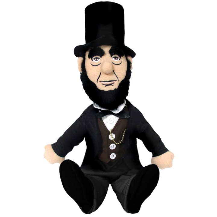 Unemployed Philosophers Guild - Wholesale Stuffed/Plush Toy - Kids & Baby - Abraham Lincoln Little Thinker