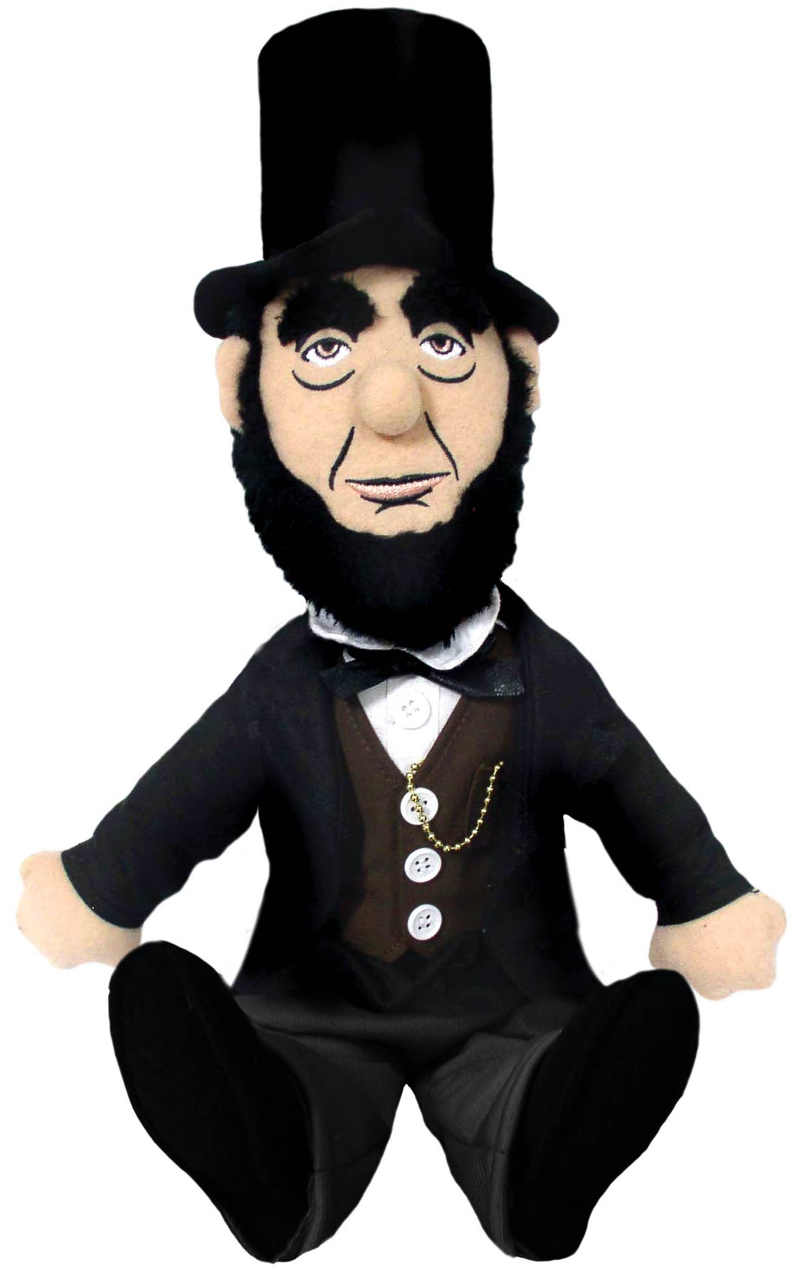 Unemployed Philosophers Guild - Wholesale Stuffed/Plush Toy - Kids & Baby - Abraham Lincoln Little Thinker