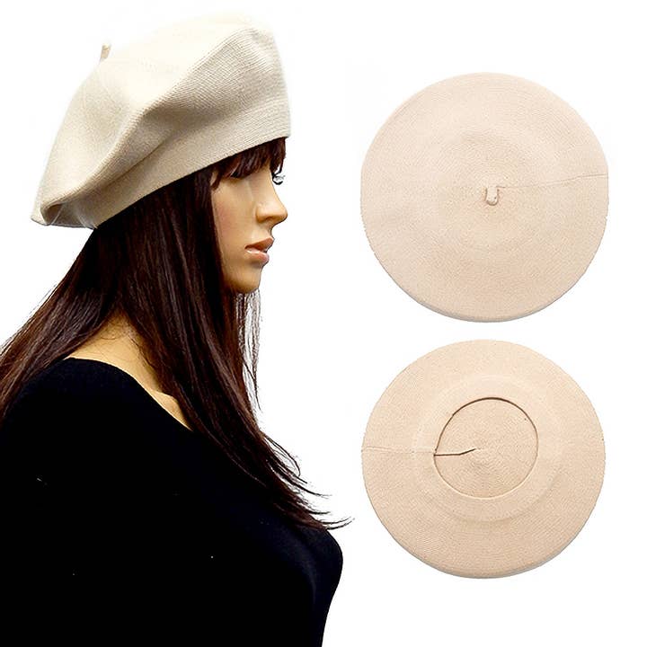 Diacly - Wholesale Beret – Women's - High Quality Crisp French Artist Wool Felt Beret