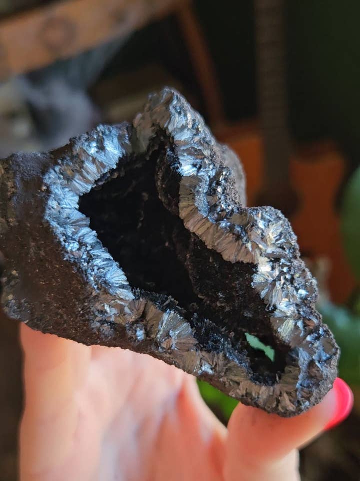 Espécime de pirolusita por atacado de Little Miss Cosmic