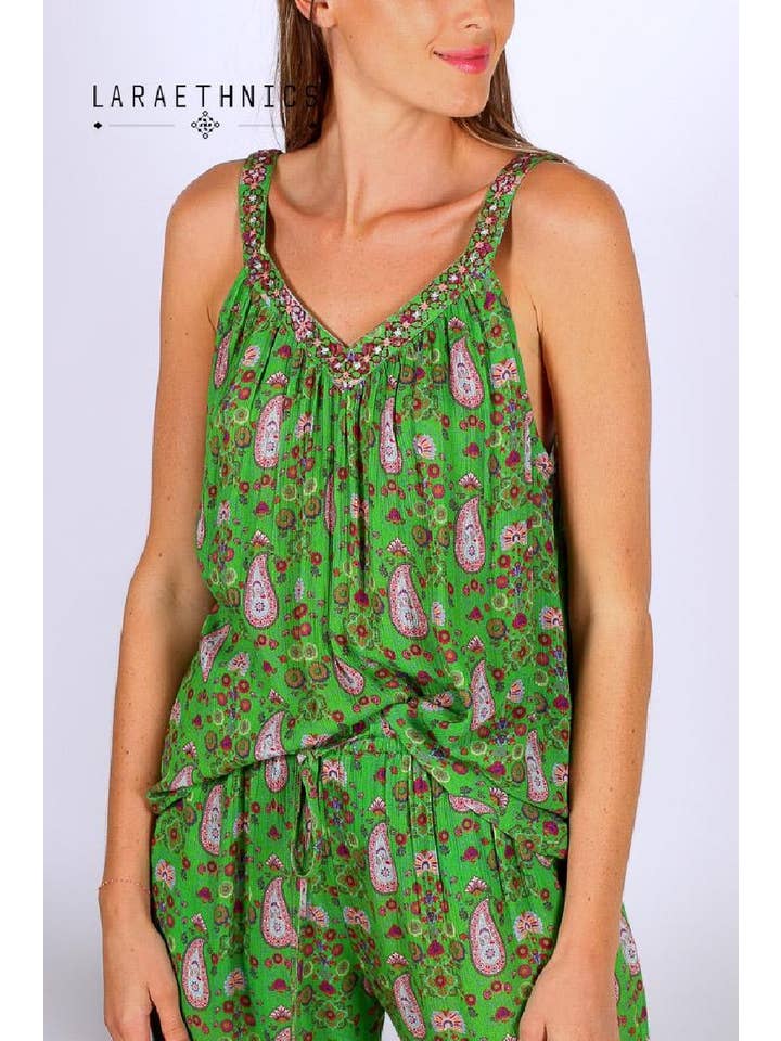 LARA ETHNICS - Wholesale Jumpsuit – Women's - TANK TOP - JAMU10