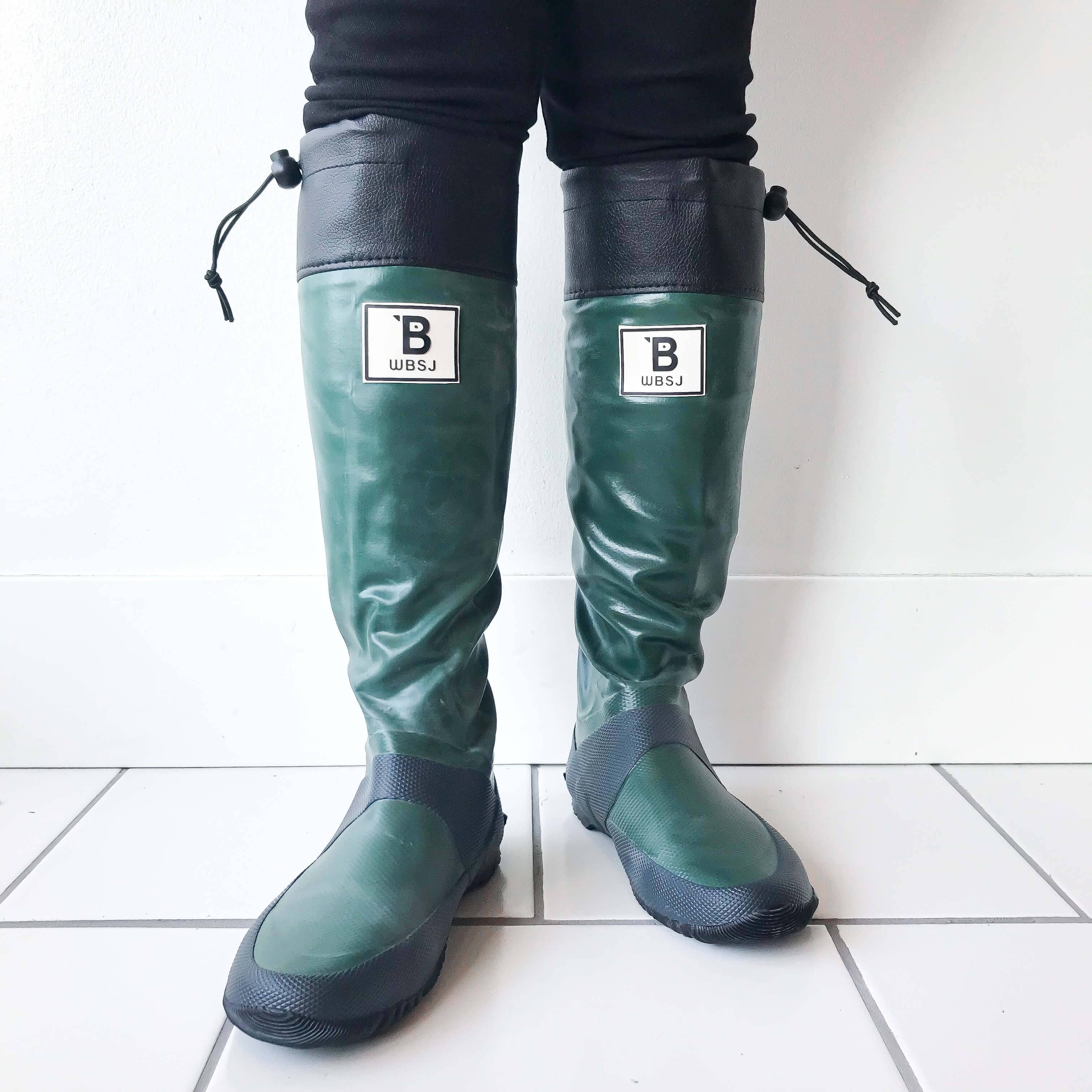 Wholesale WBSJ Rain Boots - Green for your store - Faire