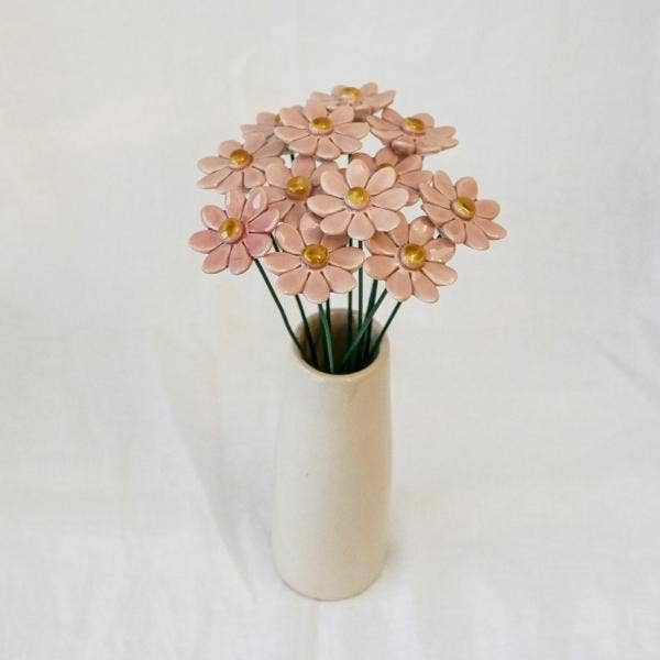 NaturoTheke - Wholesale Artificial Flowers - Marguerite diameter approx. 3.5 cm, 20 cm stem4