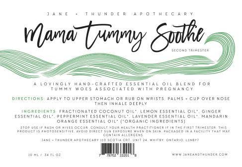Jane and Thunder - Wholesale Essential Oil - Mama Tummy Soothe1