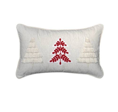 Urbane Hide - Wholesale Throw/Decorative Pillow - Urbane Hide – Red & Crème – Christmas Cushion Cover – 30×500